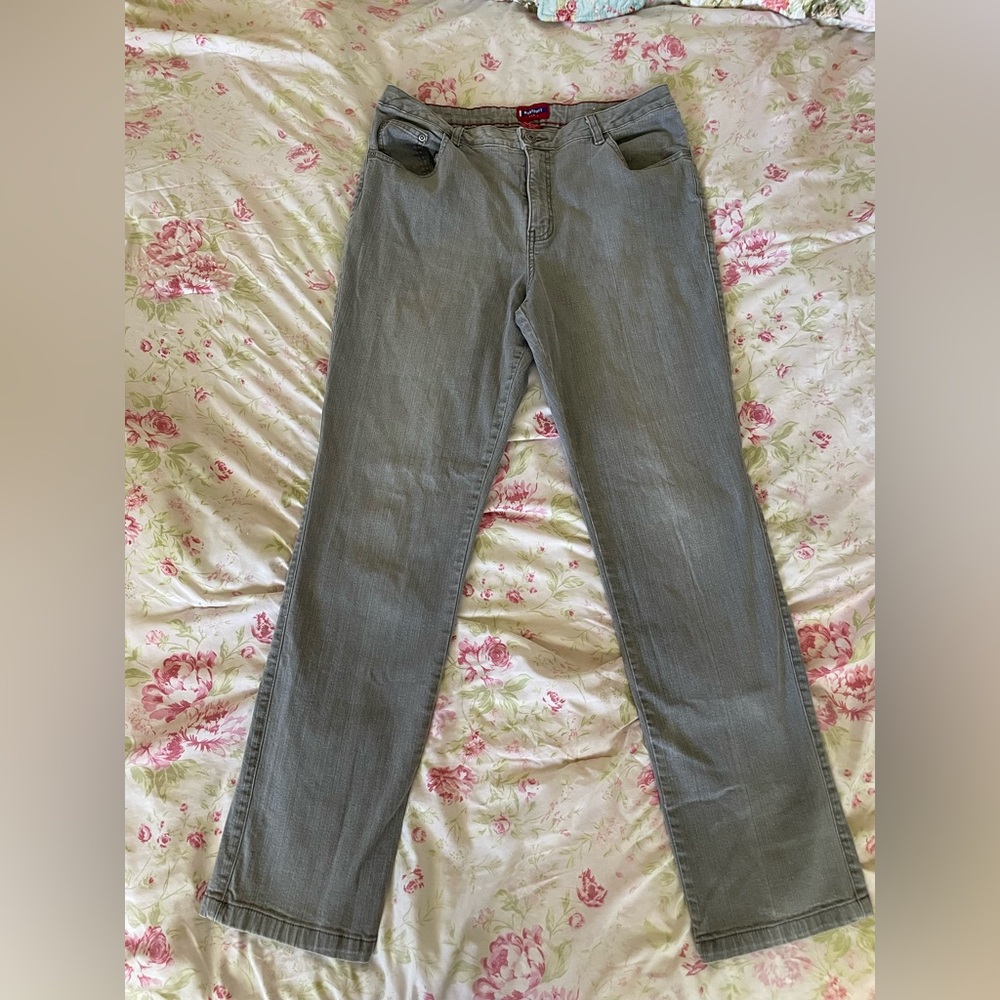 Westport Light Gray Denim Pants